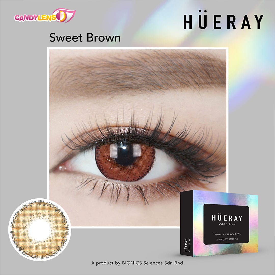 Hueray Sweet Brown Silicone Hydrogel (monthly)