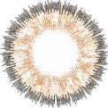 Vassen Lily 3 Tone Brown Color Contact Lens