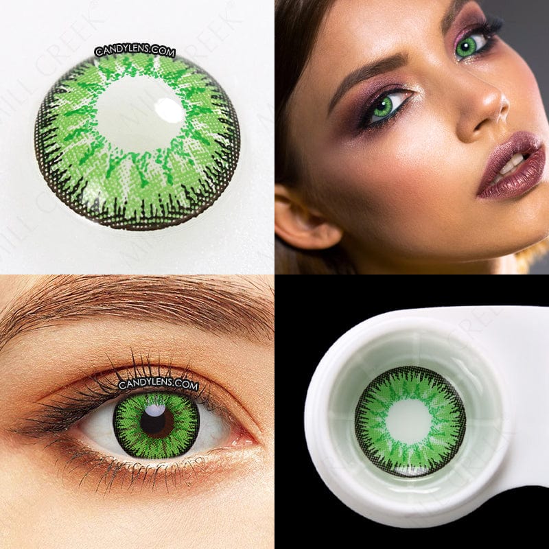 Vika Bright Green Cosplay Color Lenses