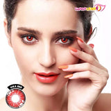 Vika Bright Red Cosplay Color Lenses