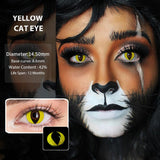 Catwoman Cat Eye Contact Lens For Halloween (0.00 only)